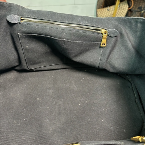 Prada Crystal Studded Canapa Tote Bag - Picture 12 of 13